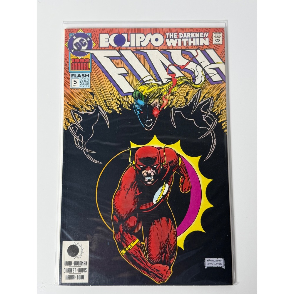 DC Comics Flash Annual 5 1992 Eclipso The Darkness Within